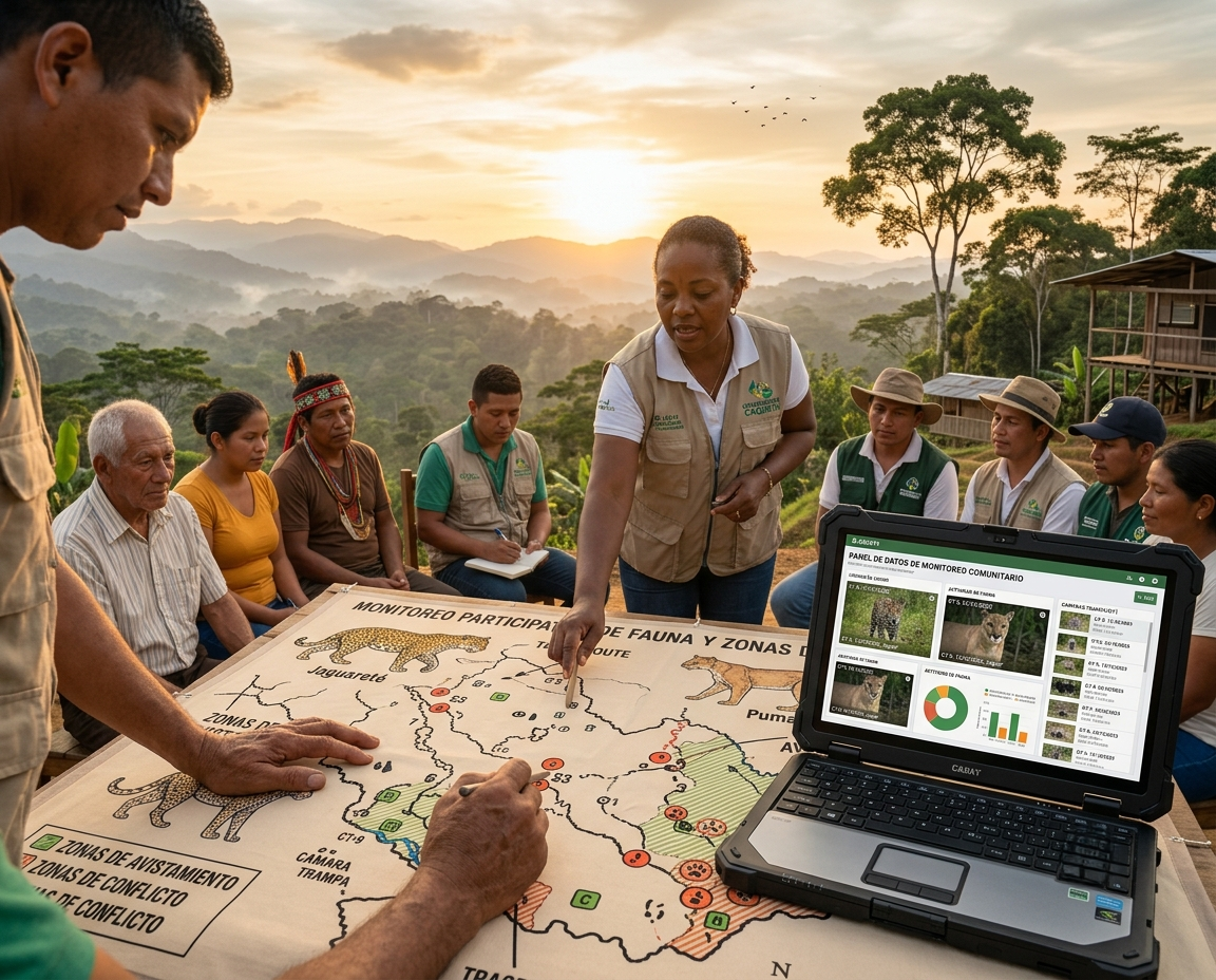 Diálogo de saberes para la gobernanza territorial y la coexistencia.